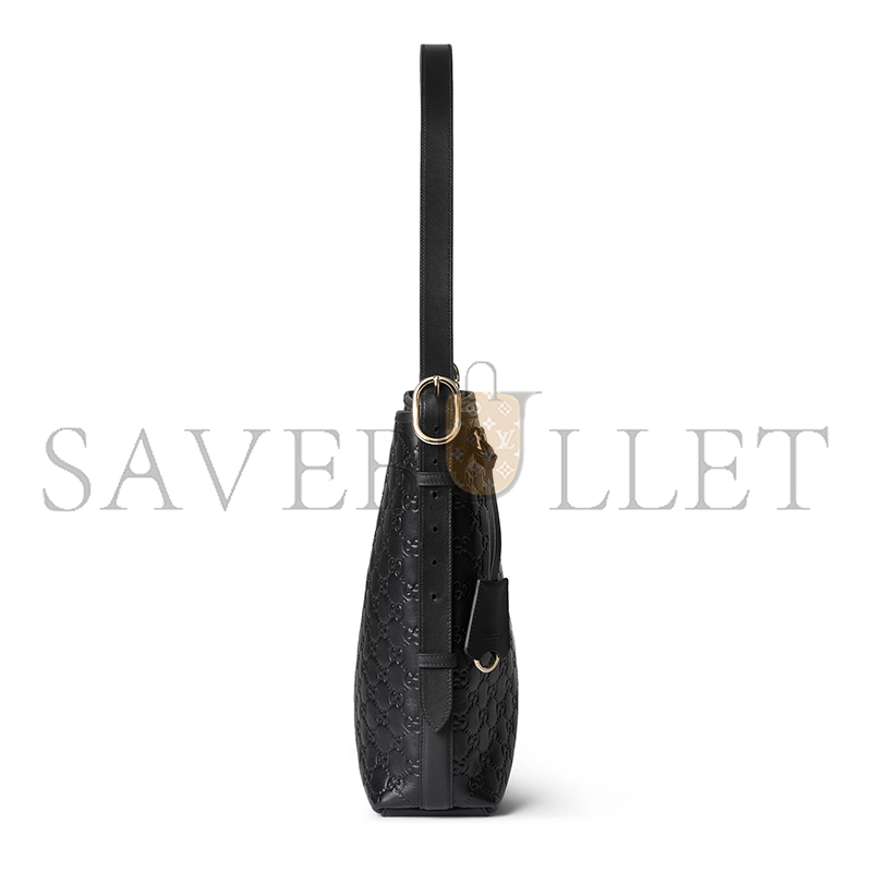 GUCCI GG EMBLEM MEDIUM SHOULDER BAG 847452 (30.5*30.5*9cm)
